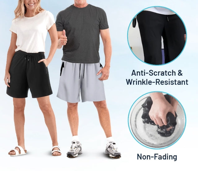 š„Hot Saleš„Unisex Ice Silk Quick Drying Stretch Shorts
