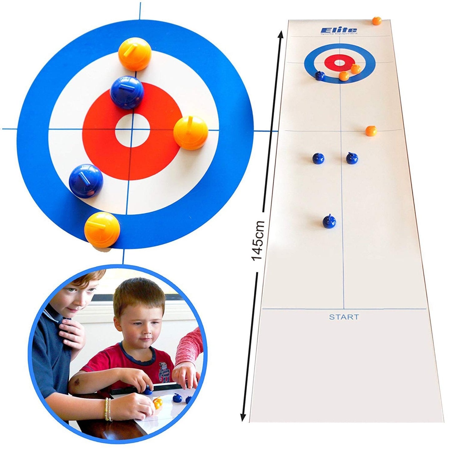 🎅Xmas Hot Sales 🔥 New Tabletop Family Curling Game