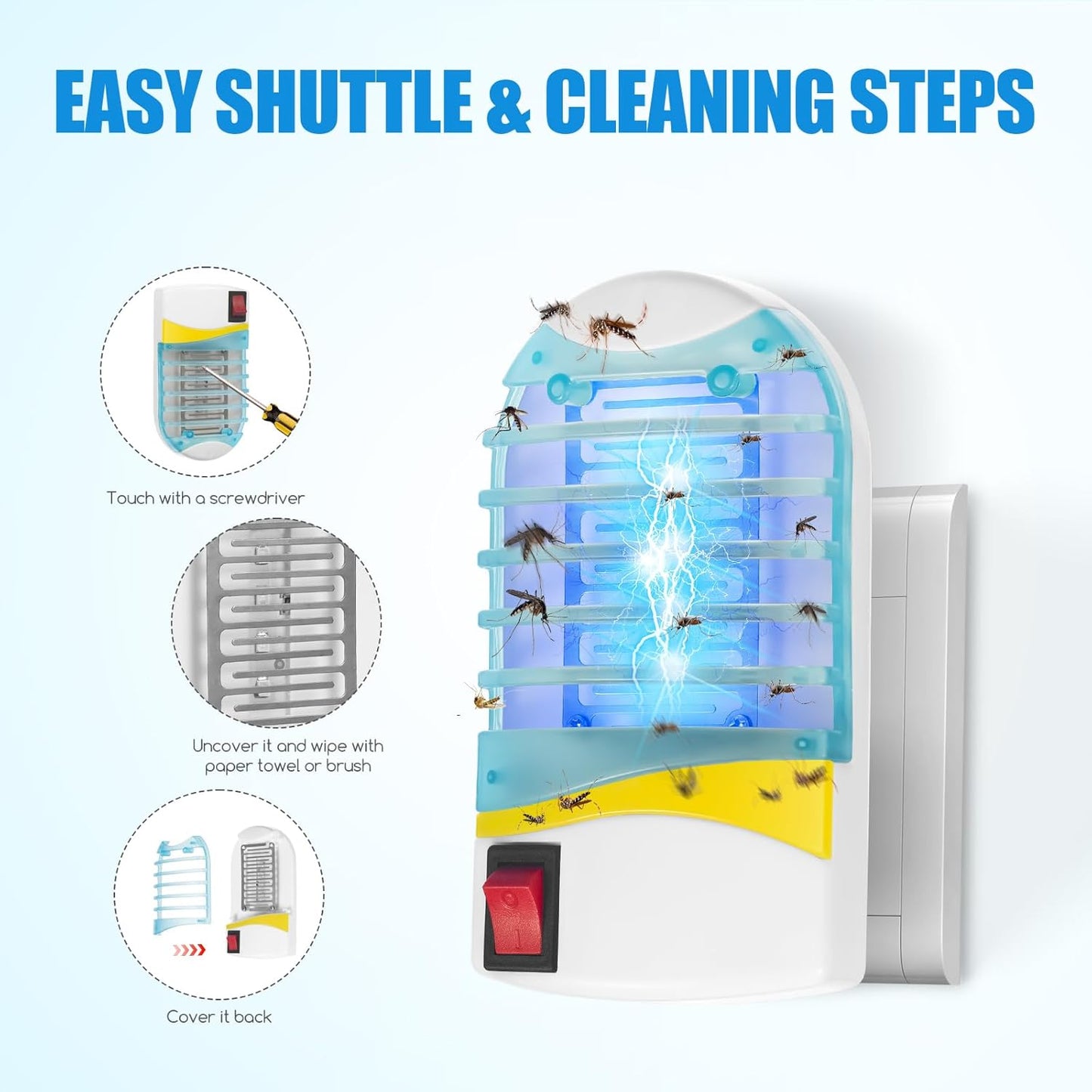 🔥LAST DAY🔥 -🦟Indoor Plug in Mosquito Killer Trap