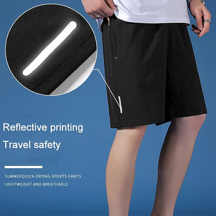 š„Hot Saleš„Unisex Ice Silk Quick Drying Stretch Shorts