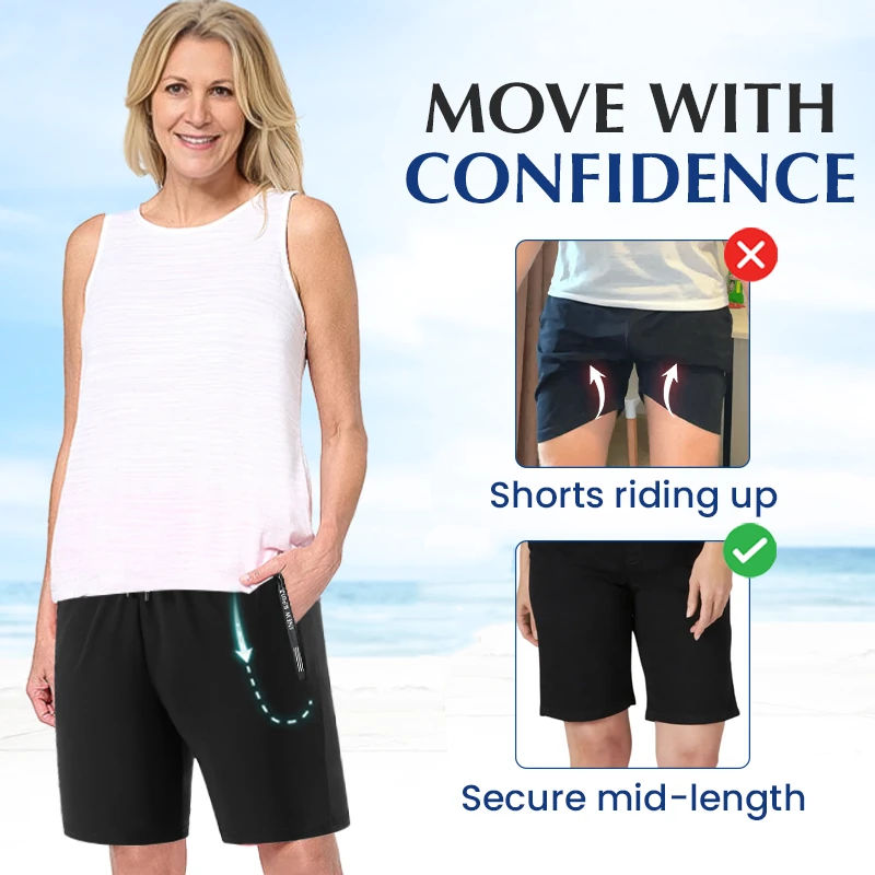 š„Hot Saleš„Unisex Ice Silk Quick Drying Stretch Shorts
