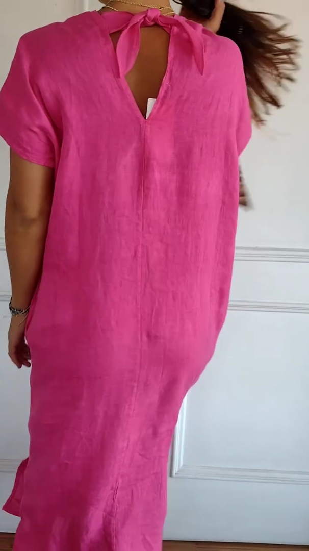 💥Limited time 49% off🔥Women's Casual Relaxed Dress With Pocket