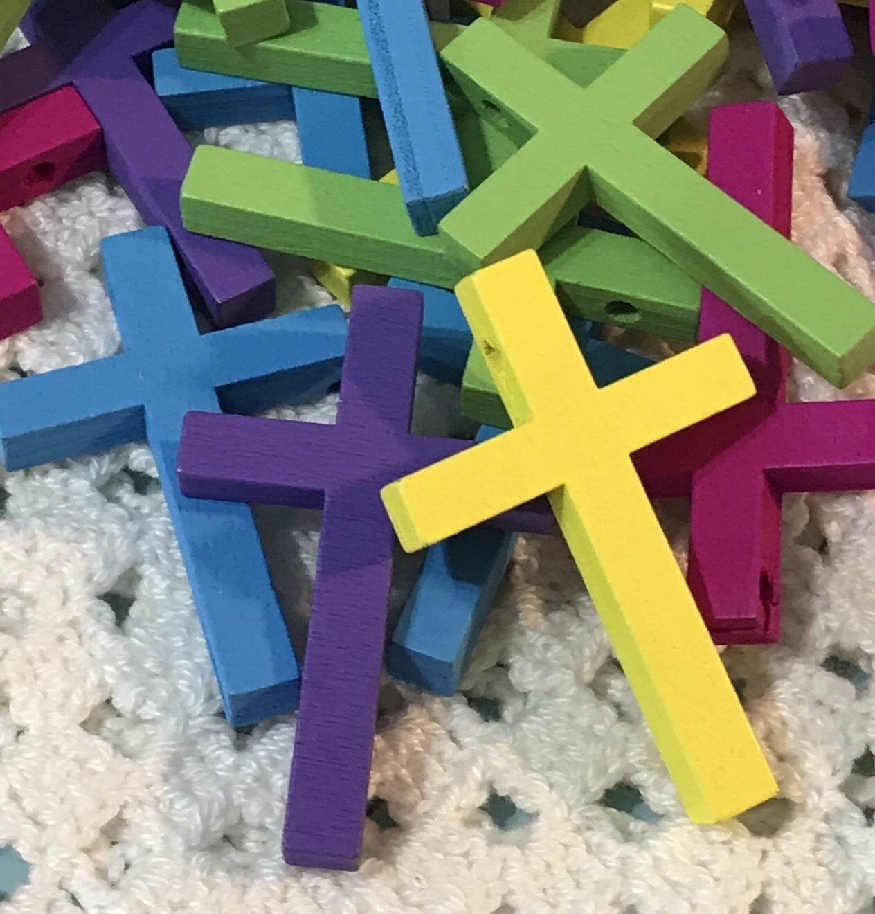 🎁Handmade Prayer Quilt with cross inside