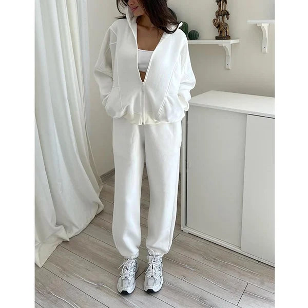 💕Hot Sale 50% OFF💕Triple Threaded High-Neck Casual Sportswear 2-piece set