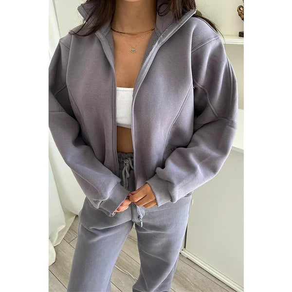 💕Hot Sale 50% OFF💕Triple Threaded High-Neck Casual Sportswear 2-piece set