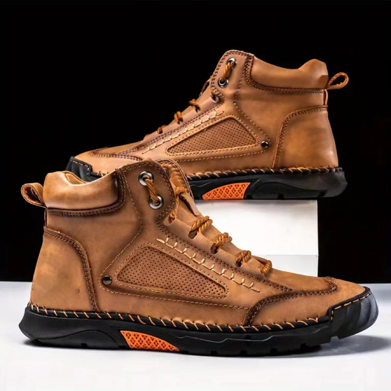 💥LAST DAY SALE 49% OFF💥Stylish Hand-Stitched Flat Sole Men's Boots
