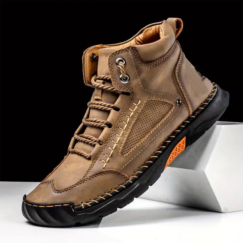 💥LAST DAY SALE 49% OFF💥Stylish Hand-Stitched Flat Sole Men's Boots