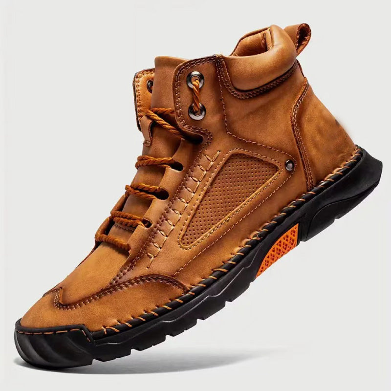 💥LAST DAY SALE 49% OFF💥Stylish Hand-Stitched Flat Sole Men's Boots
