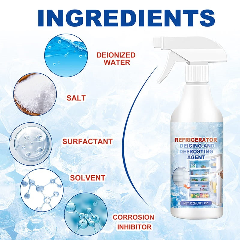 🔥2025 New Year Hot sale 50% OFF🔥Defrosting Spray for Fridge Freezer🧊