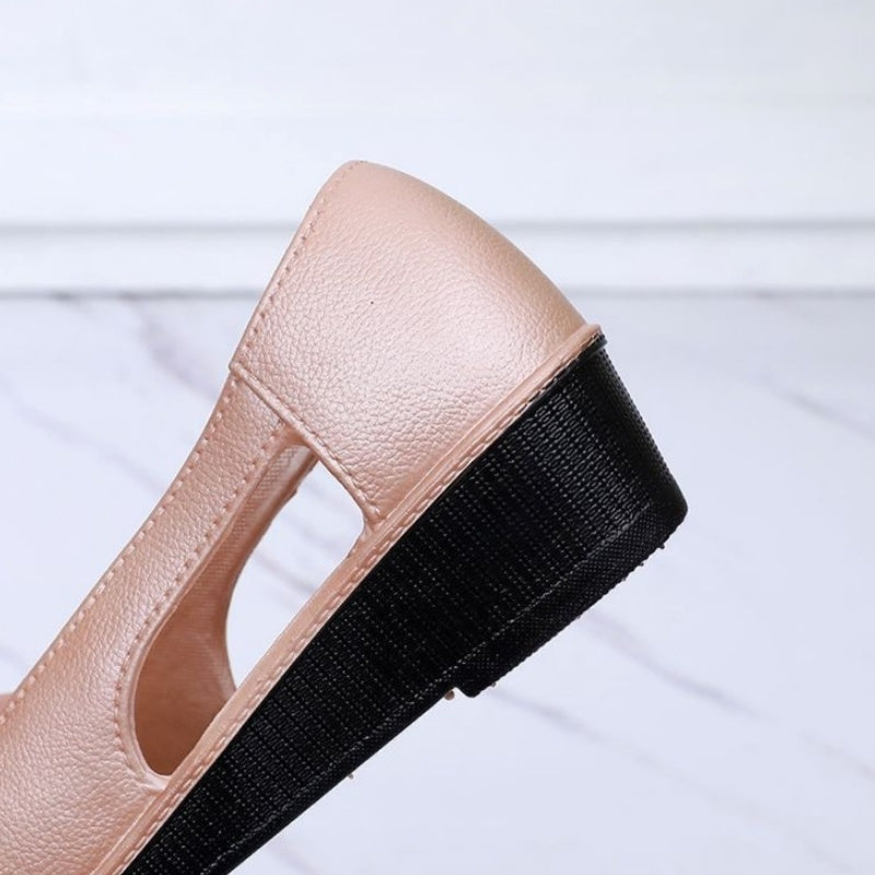 Women’s Anti-Slip Open Toe Cutout Shoes