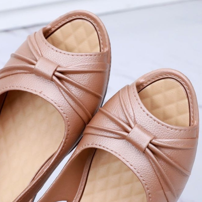 Women’s Anti-Slip Open Toe Cutout Shoes