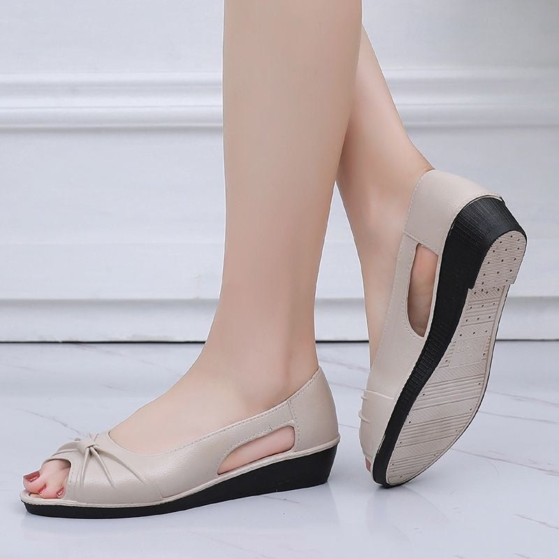 Women’s Anti-Slip Open Toe Cutout Shoes