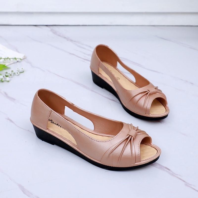 Women’s Anti-Slip Open Toe Cutout Shoes