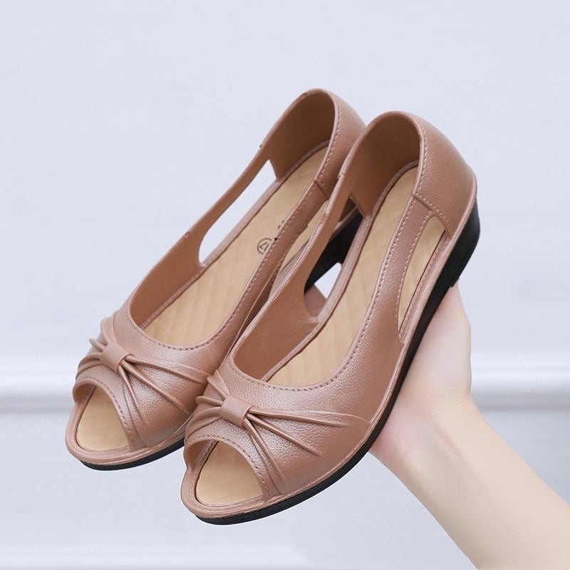 Women’s Anti-Slip Open Toe Cutout Shoes