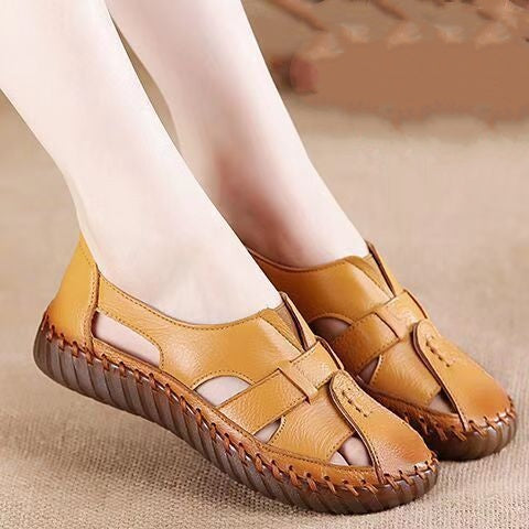 Women's Soft Breathable PU Leather Sandals