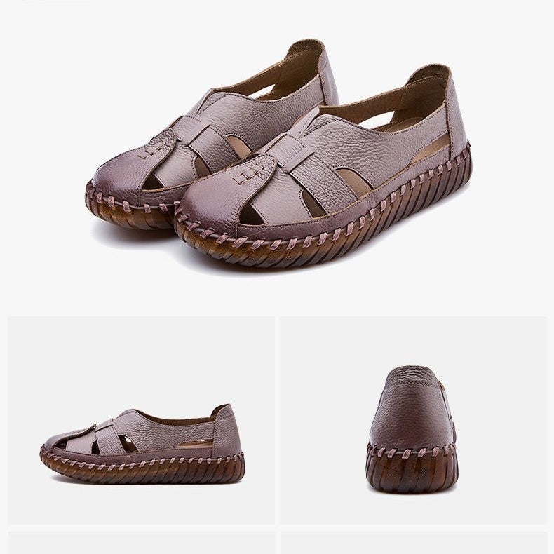 Women's Soft Breathable PU Leather Sandals
