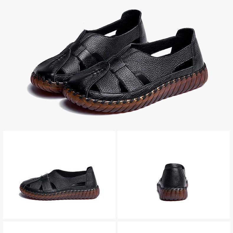 Women's Soft Breathable PU Leather Sandals