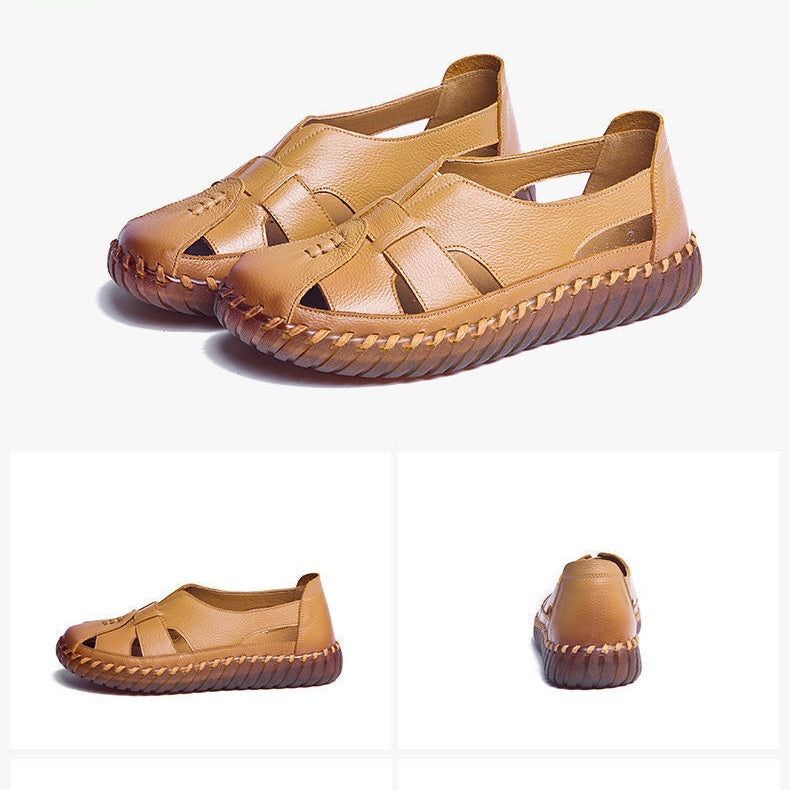 Women's Soft Breathable PU Leather Sandals