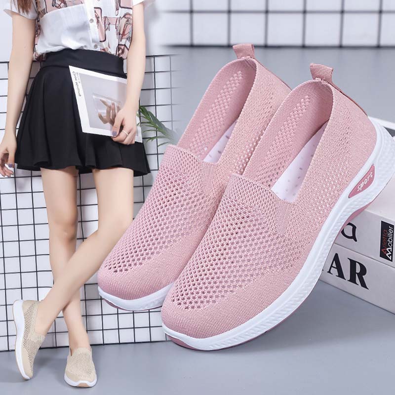 Women's Slip on Breathable Hollow Sneaker