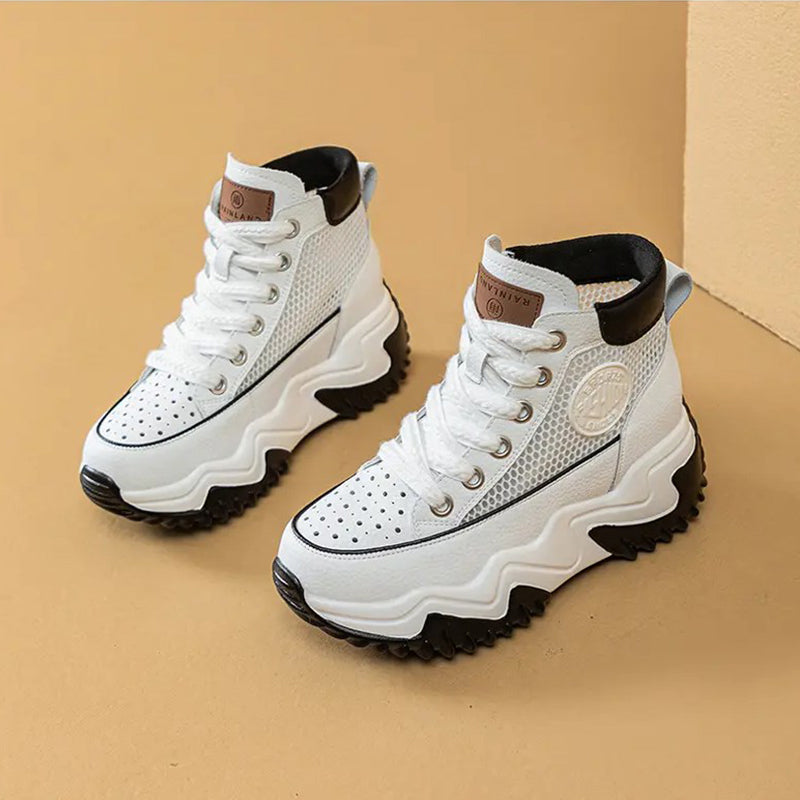 Women's Thick Sole Mesh Sneakers