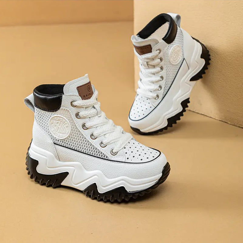 Women's Thick Sole Mesh Sneakers