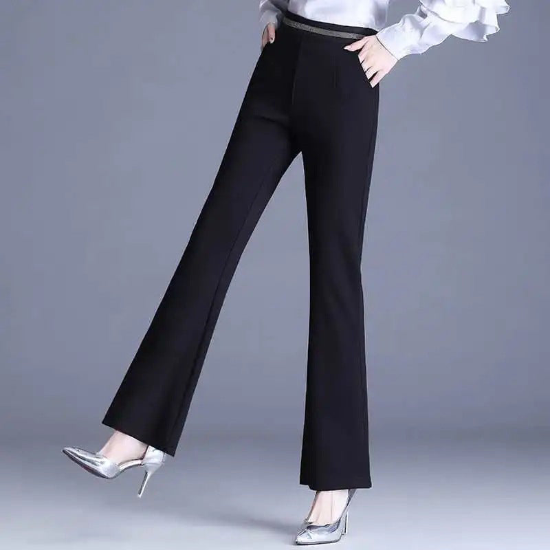 ⏳ Limited time 50% off! 💥Women's Casual High Waisted Flared Pants(The more you buy, the higher the discount)