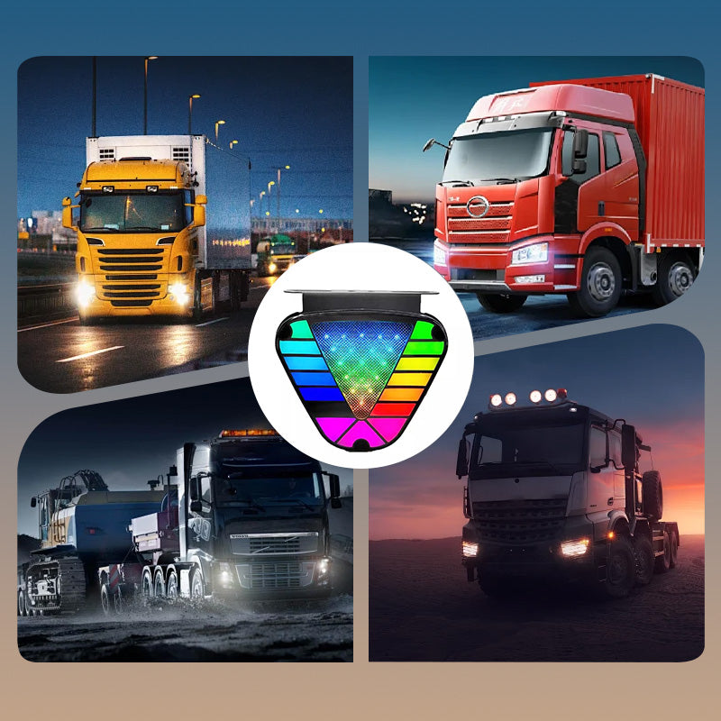Color Triangle Brake LED Light
