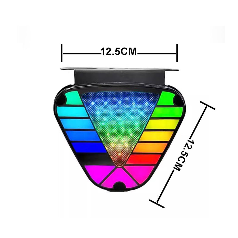 Color Triangle Brake LED Light