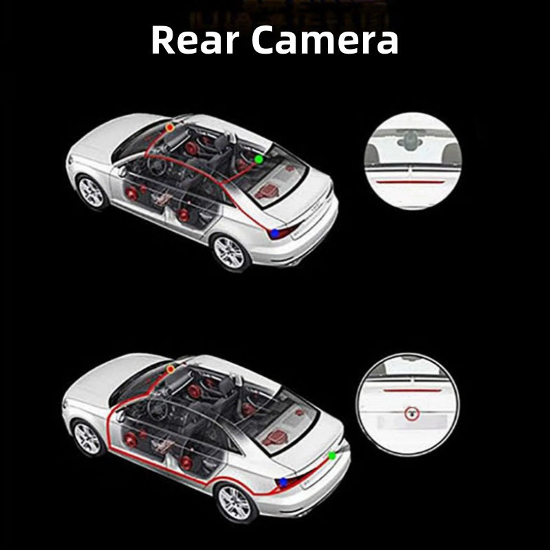 🔥Clearance Sale🚗1080P 4-Channel Dash Cam with Night Vision