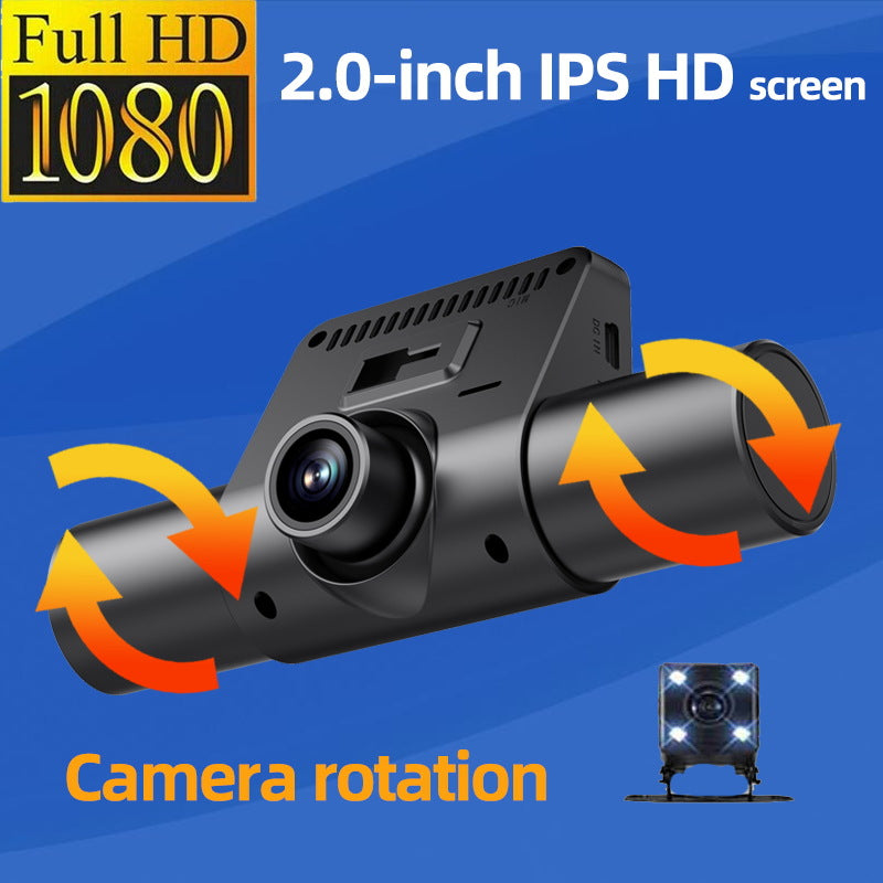 🔥Clearance Sale🚗1080P 4-Channel Dash Cam with Night Vision