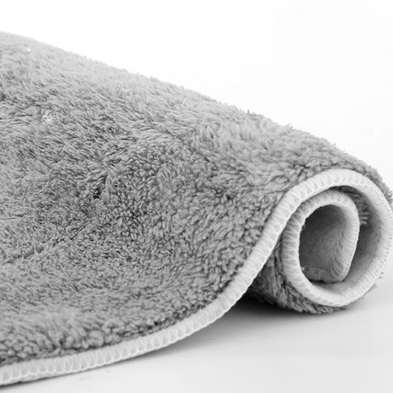 🏆Hot Sale 50% OFF🔥Flat Mop with Stainless Steel Handle with Reusable Washable Mop Cloths
