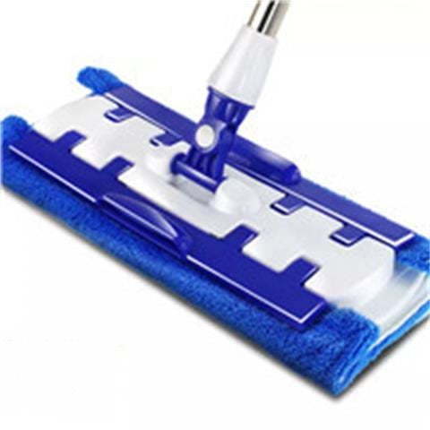 🏆Hot Sale 50% OFF🔥Flat Mop with Stainless Steel Handle with Reusable Washable Mop Cloths