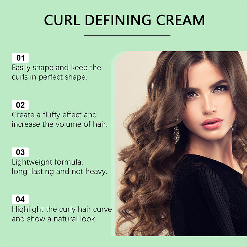 Long-Lasting Styling Curl Defining Cream