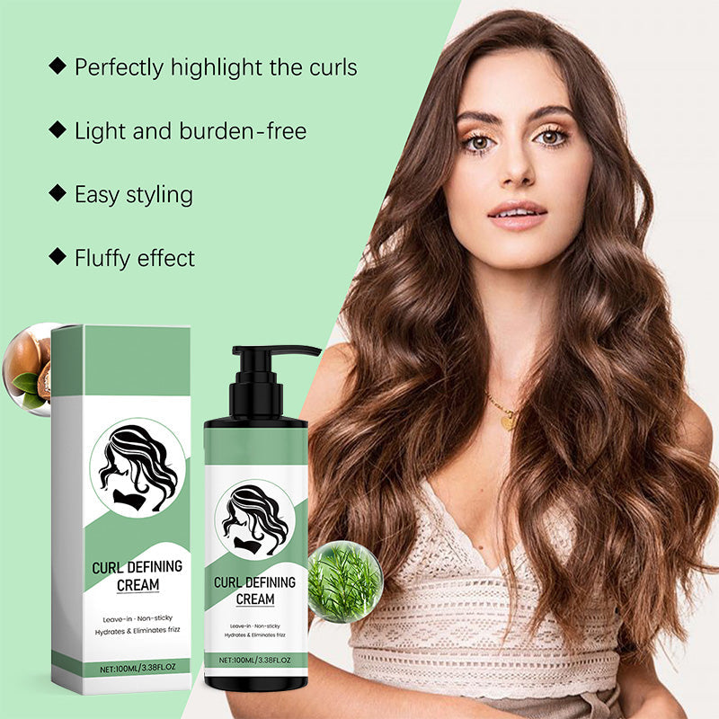 Long-Lasting Styling Curl Defining Cream