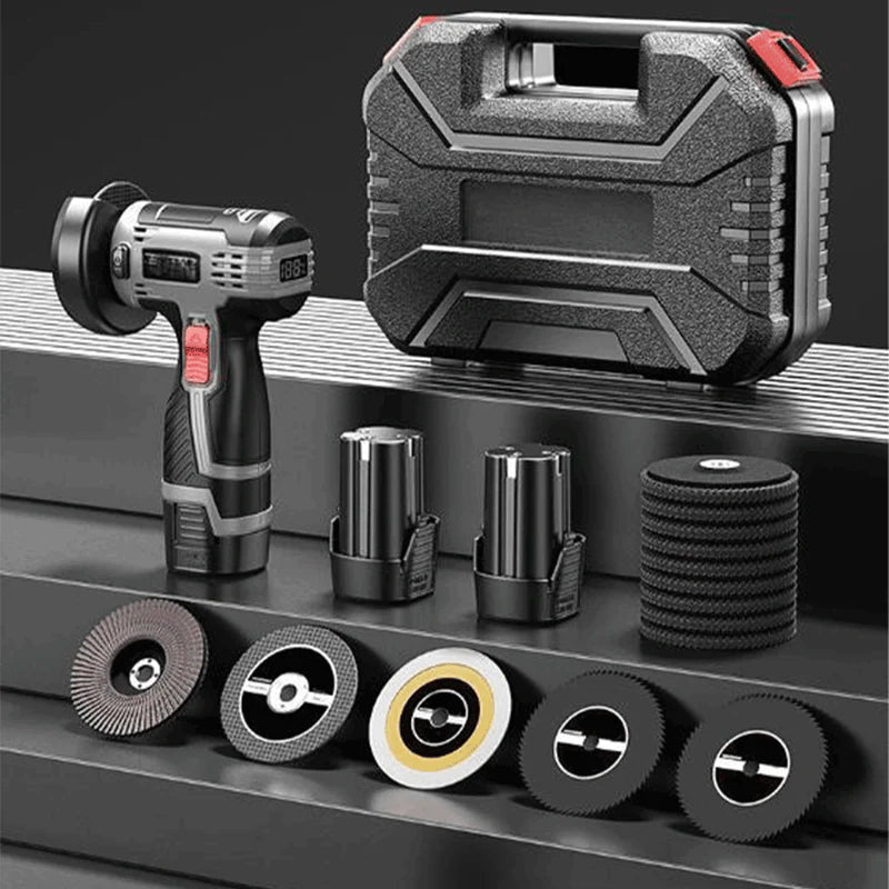 ⏳Time-limited Special🧰12V Mini Angle Grinder with Cutting Disc