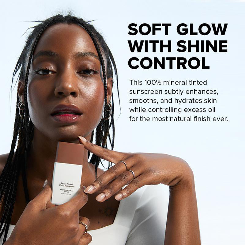 🎁Buy 2 Get 1 Free💕Daily Tinted Fluid Sunscreen Foundation