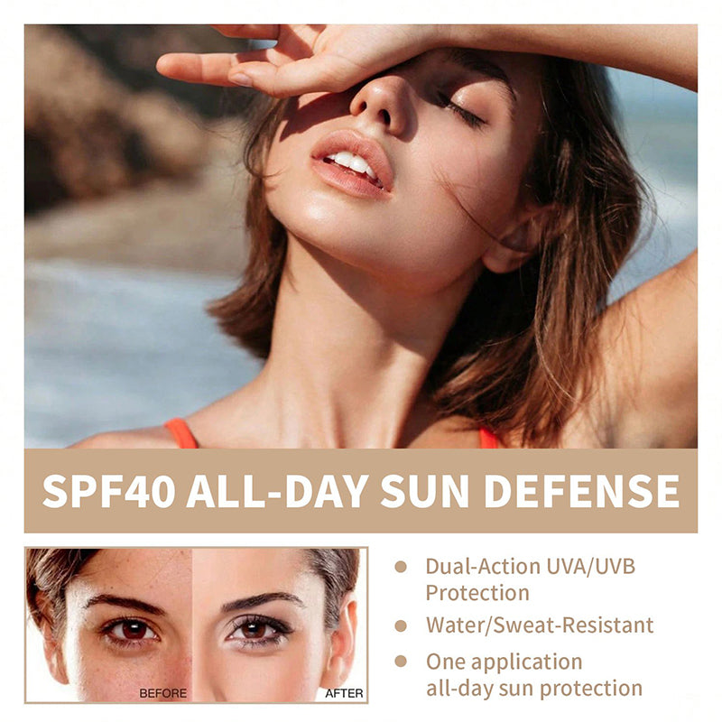 🎁Buy 2 Get 1 Free💕Daily Tinted Fluid Sunscreen Foundation