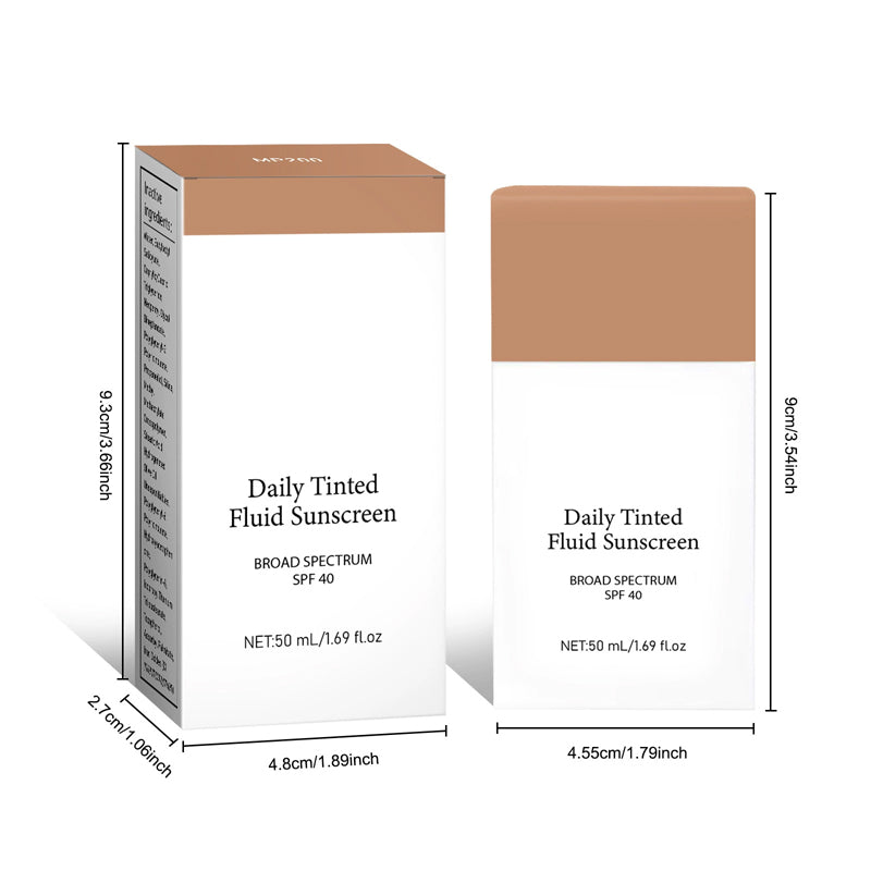 🎁Buy 2 Get 1 Free💕Daily Tinted Fluid Sunscreen Foundation