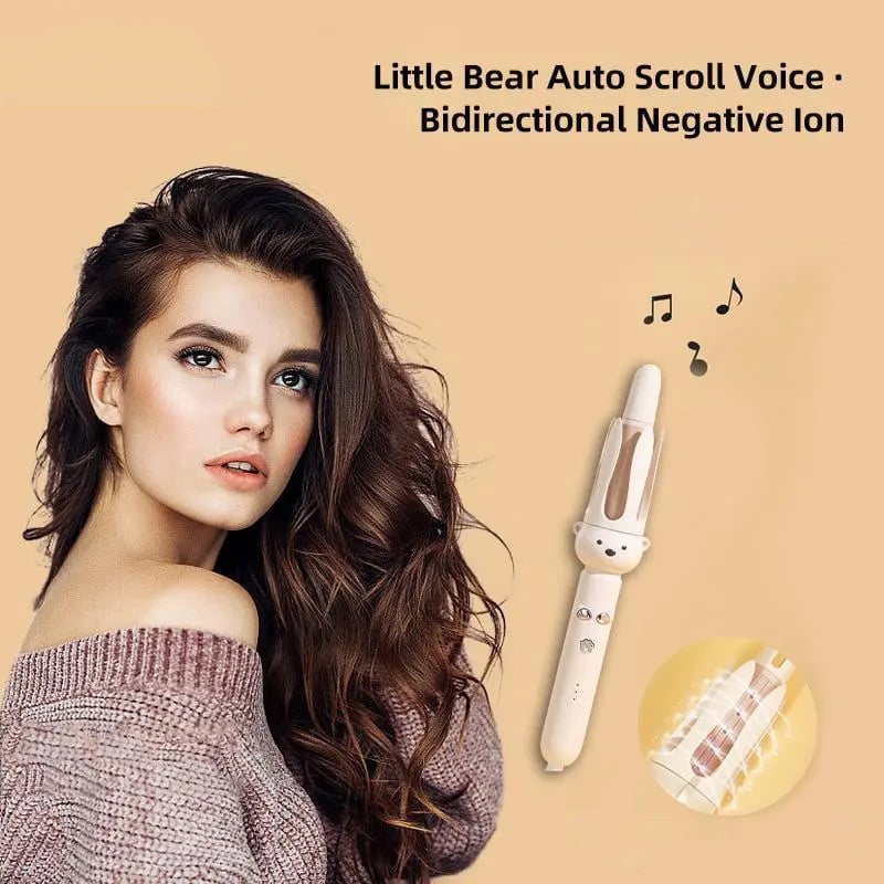 Anti-Scald Auto Curling Wand