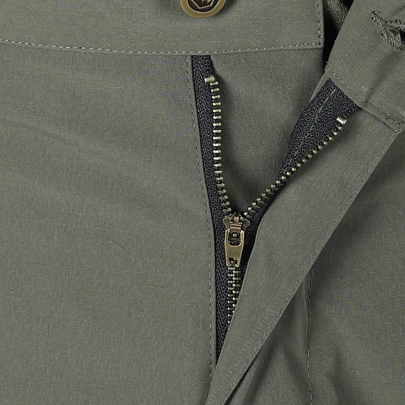 Men's Solid Color Breathable Long Cargo Pants