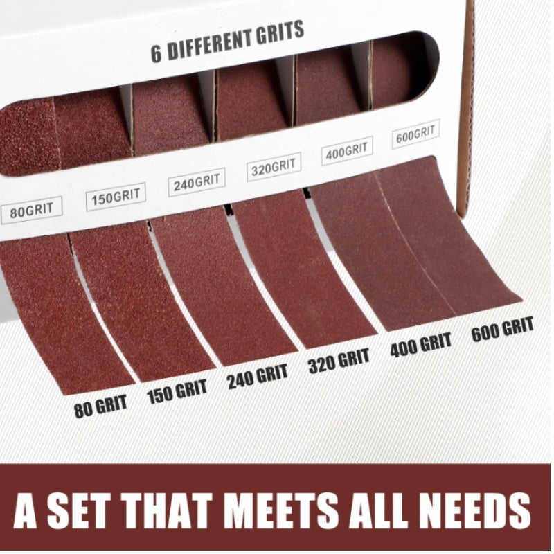Assorted Grit Long-Lasting Sandpaper Roll Kit