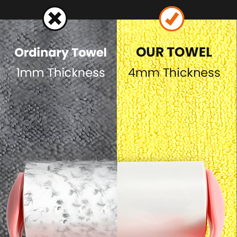 Double-sided Microfiber Absorbent Towel