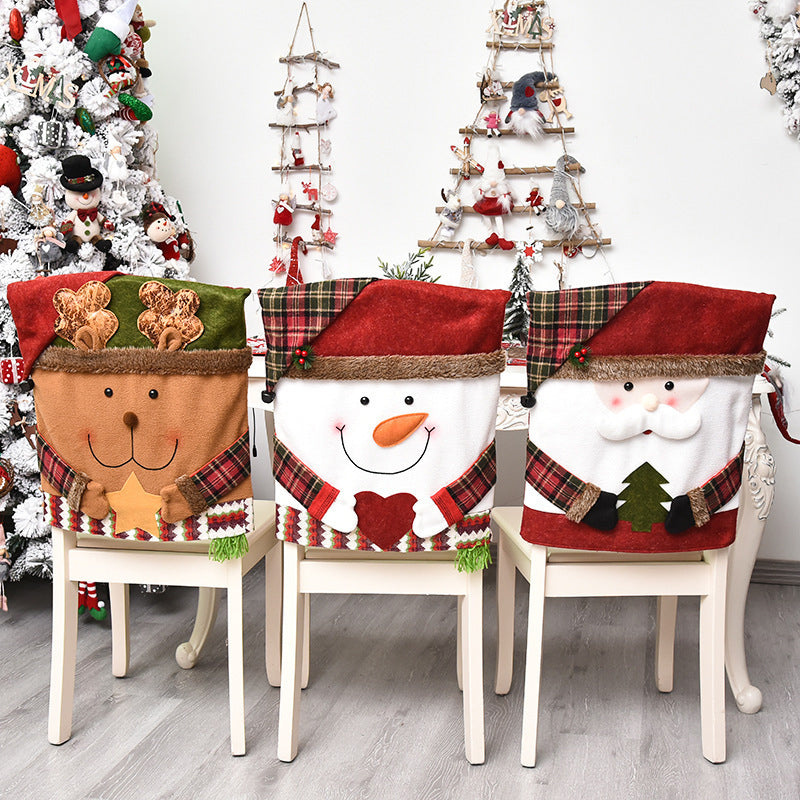 Christmas Themed Chair Cover