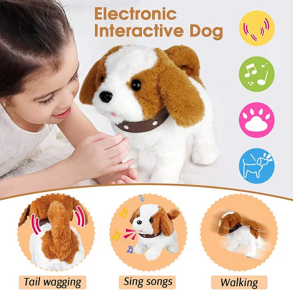 🎁Gift Idea Hot sale 50% OFF🔥Plush Puppy Toy Electronic Interactive Pet Dog🐶