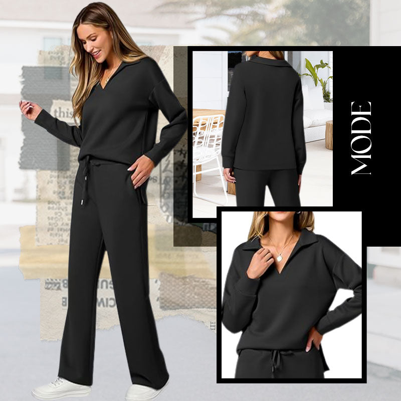 🔥Women's 2 Piece Sets Outfits Casual Long Sleeve Sweatsuits Sets