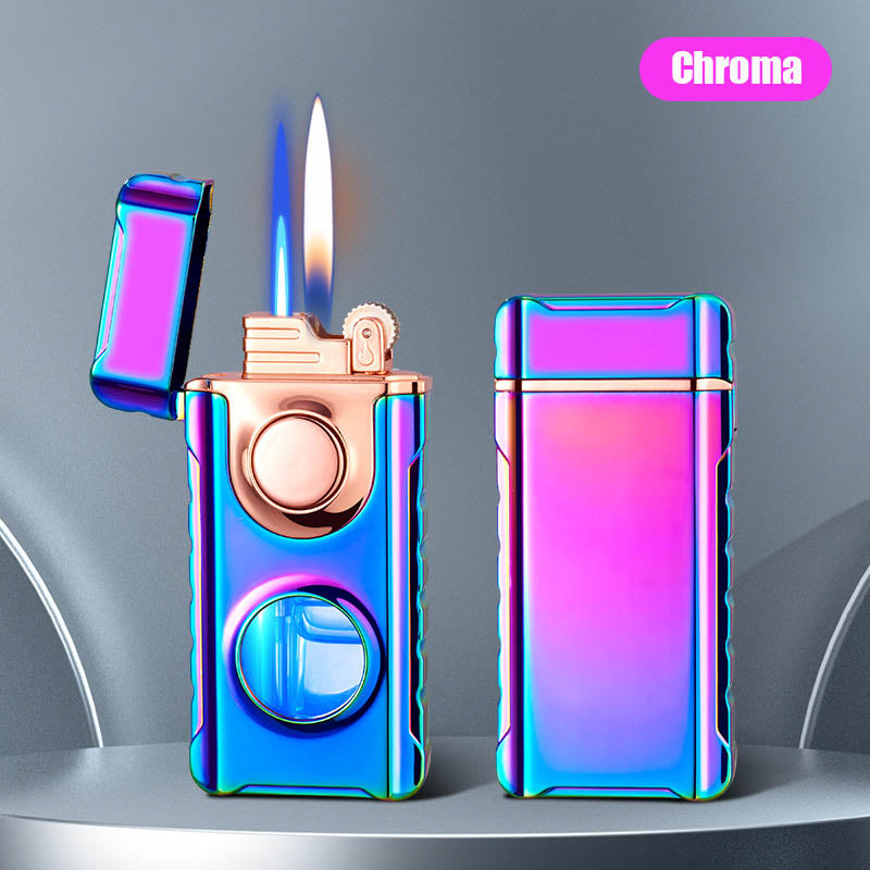 New fashionable double-flame lighter