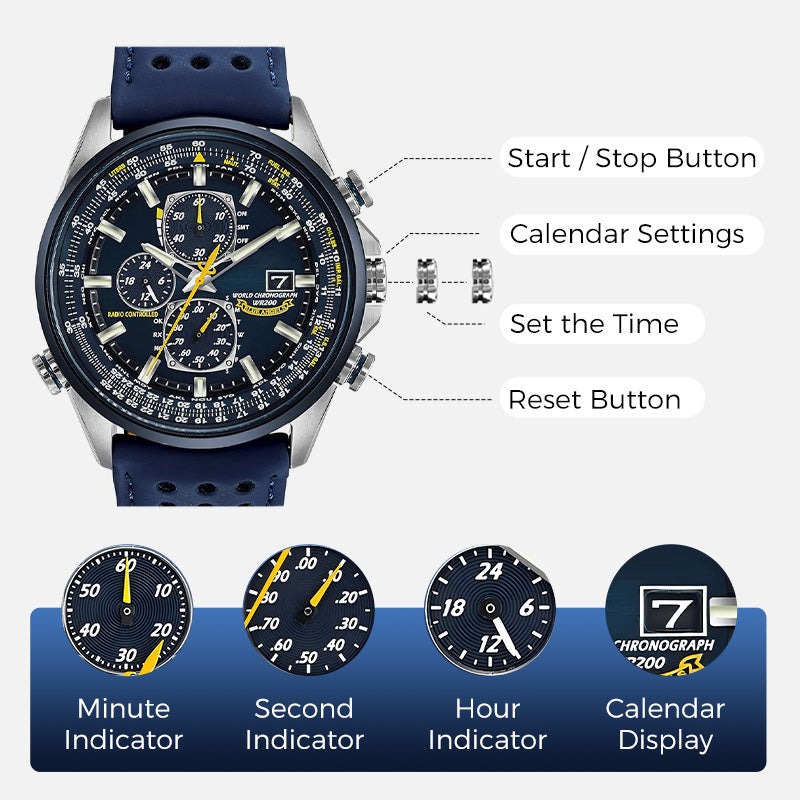 🗻 Multifunctional Men's Quartz Watch