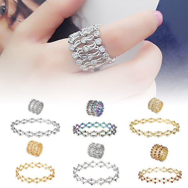 🔥Buy 1 Get 1 Free💍(2PCS)🔥Magic 2-in-1 Folding Retractable Ring Bracelet