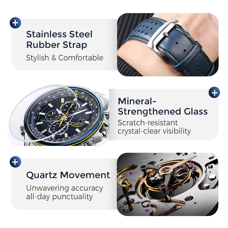 🗻 Multifunctional Men's Quartz Watch