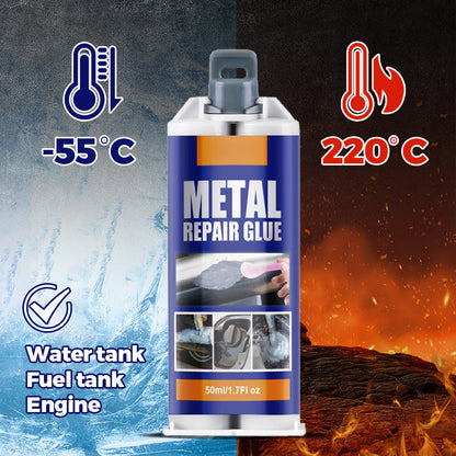 🔥New Year Promotion-Metal Repair Glue🔥High strength, Waterproof, Heat resistant💪